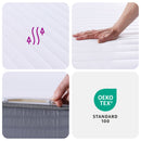 vidaXL közepesen puha habmatrac 160x200 cm