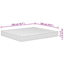 vidaXL közepesen puha habmatrac 180x200 cm