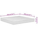 vidaXL közepesen puha habmatrac 200x200 cm