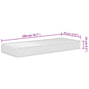 vidaXL közepesen puha habmatrac 70x200 cm
