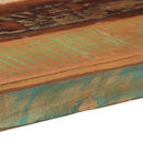 vidaXL tömör újrahasznosított fa étkezőasztal 110 x 55 x 76 cm