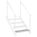 vidaXL horganyzott acél rácsos lépcsőfok 60 x 24 x 7 cm