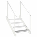 vidaXL horganyzott acél rácsos lépcsőfok 80 x 24 x 7 cm