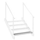 vidaXL horganyzott acél rácsos lépcsőfok 100 x 24 x 7 cm