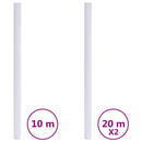 vidaXL matt átlátszó szürke PVC ablakfólia