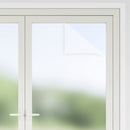 vidaXL matt fehér PVC ablakfóliák