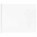 vidaXL matt fehér PVC ablakfóliák