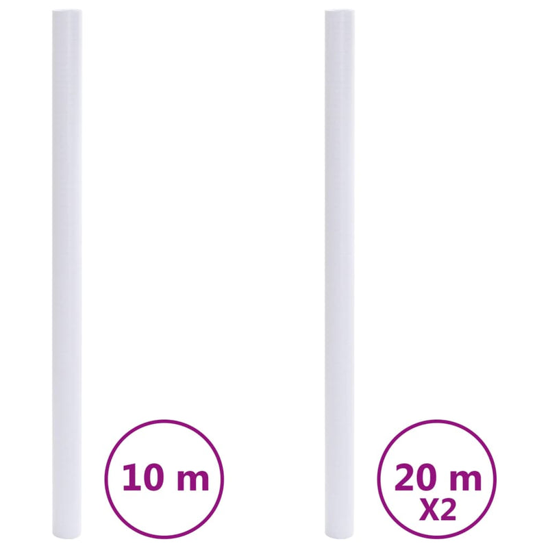vidaXL matt csíkos kivitelű PVC ablakfóliák