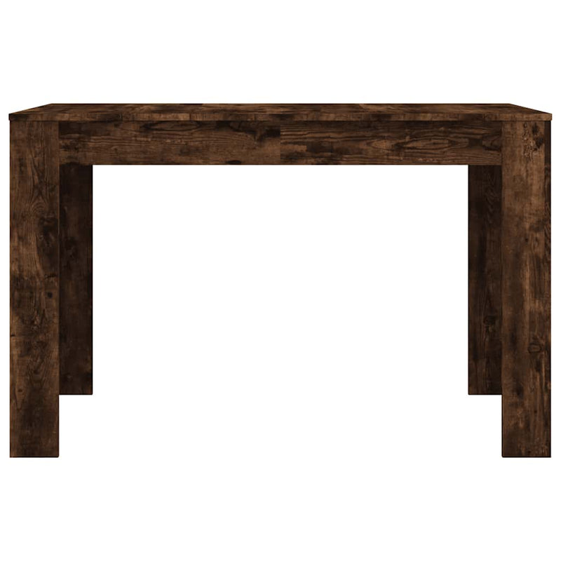 vidaXL füstös tölgy színű szerelt fa étkezőasztal 120 x 60 x 76 cm