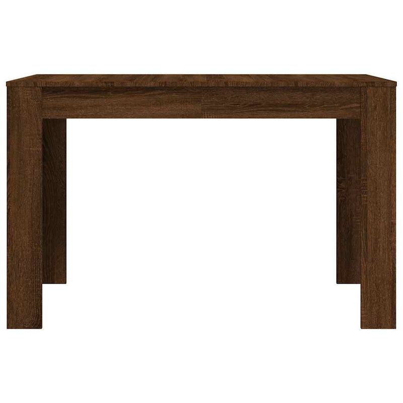 vidaXL barna tölgy színű szerelt fa étkezőasztal 120 x 60 x 75 cm