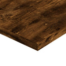 vidaXL 4 db füstös tölgy színű szerelt fa fali polc 40 x 20 x 1,5 cm