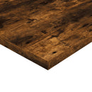vidaXL 4 db füstös tölgy színű szerelt fa fali polc 40 x 30 x 1,5 cm