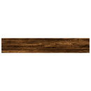 vidaXL 4 db füstös tölgy színű szerelt fa fali polc 60 x 10 x 1,5 cm