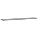 vidaXL 4 db szürke sonoma színű szerelt fa fali polc 60 x 10 x 1,5 cm
