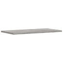 vidaXL 4 db szürke sonoma színű szerelt fa fali polc 60 x 20 x 1,5 cm