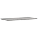 vidaXL 4 db szürke sonoma színű szerelt fa fali polc 60 x 30 x 1,5 cm