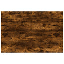 vidaXL 4 db füstös tölgy színű szerelt fa fali polc 60 x 40 x 1,5 cm