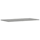 vidaXL 4 db szürke sonoma színű szerelt fa fali polc 80 x 40 x 1,5 cm