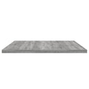 vidaXL 4 db szürke sonoma színű szerelt fa fali polc 80 x 40 x 1,5 cm