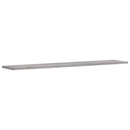 vidaXL 4 db szürke sonoma színű szerelt fa fali polc 100 x 20 x 1,5 cm