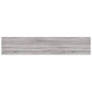 vidaXL 4 db szürke sonoma színű szerelt fa fali polc 100 x 20 x 1,5 cm