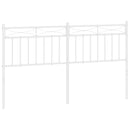 vidaXL fehér fém csere fejtámla 150 cm