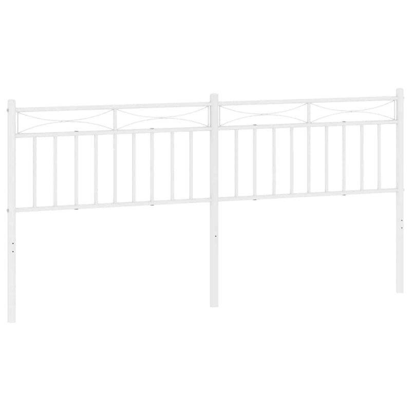 vidaXL fehér fém fejtámla 193 cm