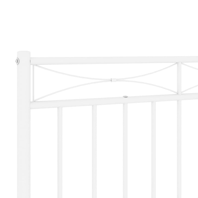 vidaXL fehér fém fejtámla 193 cm