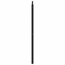 vidaXL fekete fém csere fejtámla 135 cm
