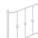 vidaXL fehér fém csere fejtámla 100 cm