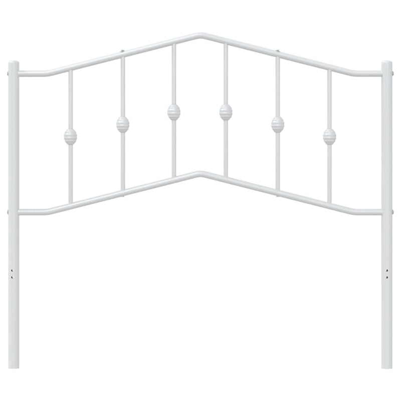 vidaXL fehér fém fejtámla 107 cm