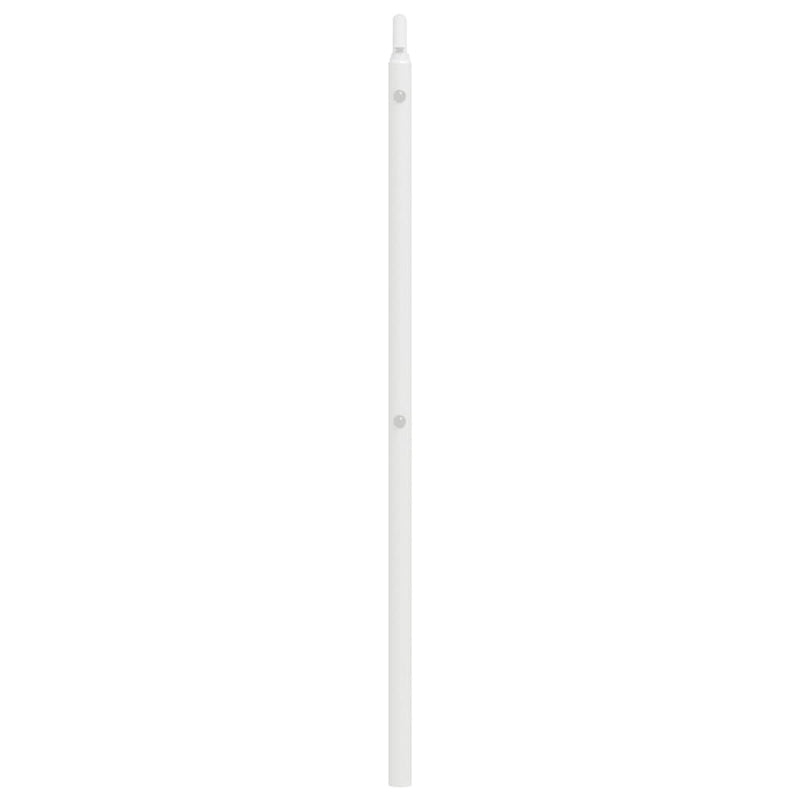 vidaXL fehér fém fejtámla 120 cm