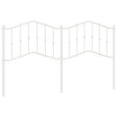 vidaXL fehér fém csere fejtámla 160 cm