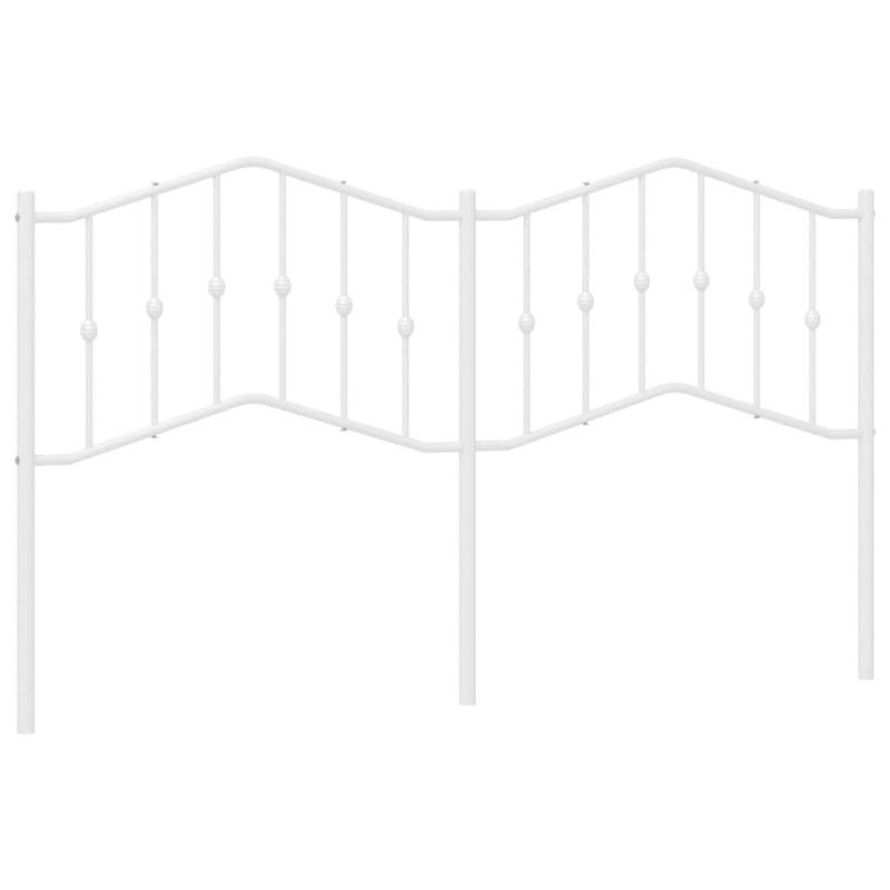 vidaXL fehér fém fejtámla 180 cm