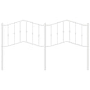 vidaXL fehér fém fejtámla 180 cm