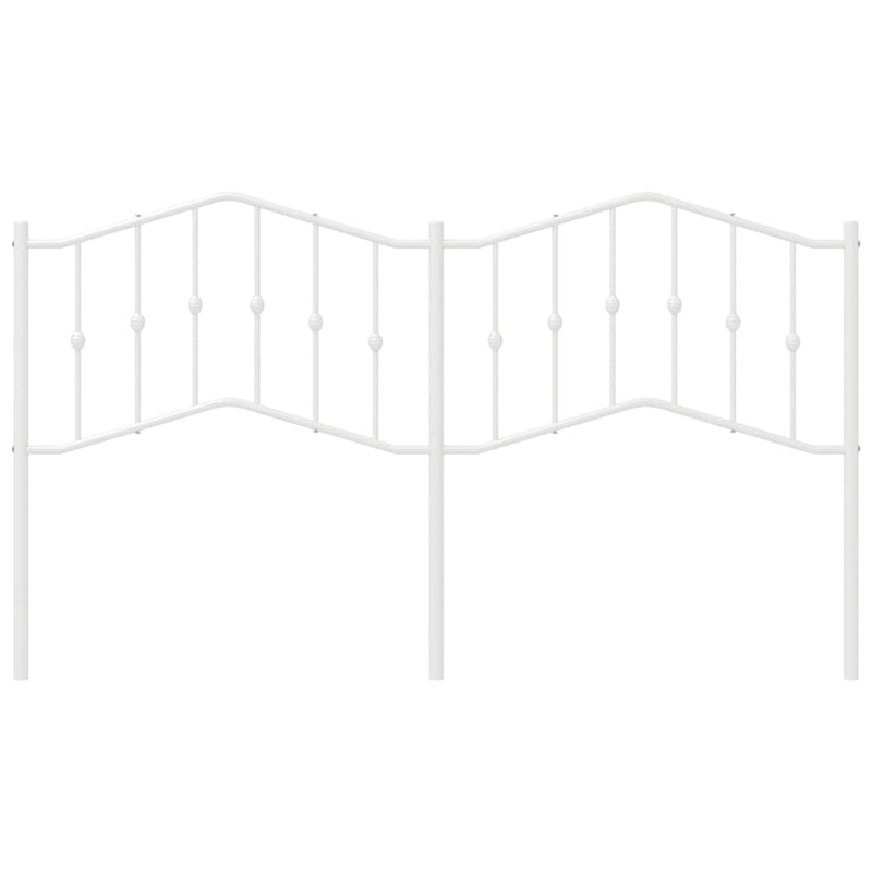 vidaXL fehér fém fejtámla 180 cm