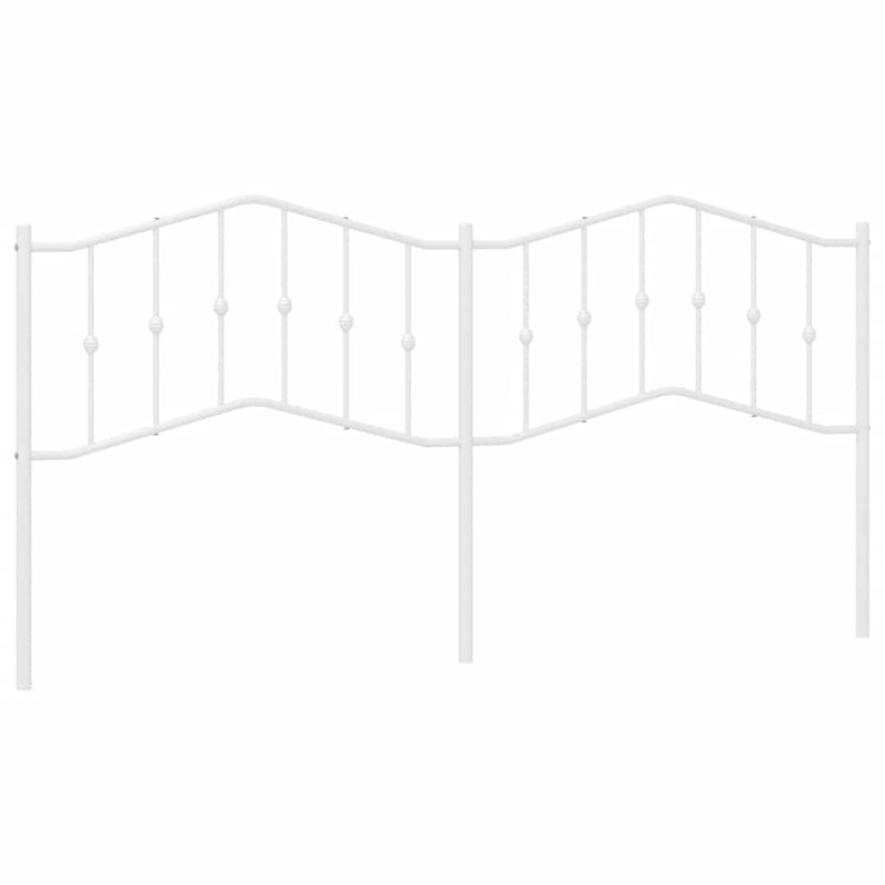 vidaXL fehér fém fejtámla 193 cm