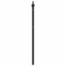 vidaXL fekete fém csere fejtámla 180 cm