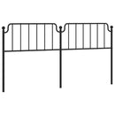 vidaXL fekete fém fejtámla 193 cm