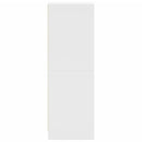 vidaXL fehér magasszekrény üvegajtókkal 35 x 37 x 109 cm