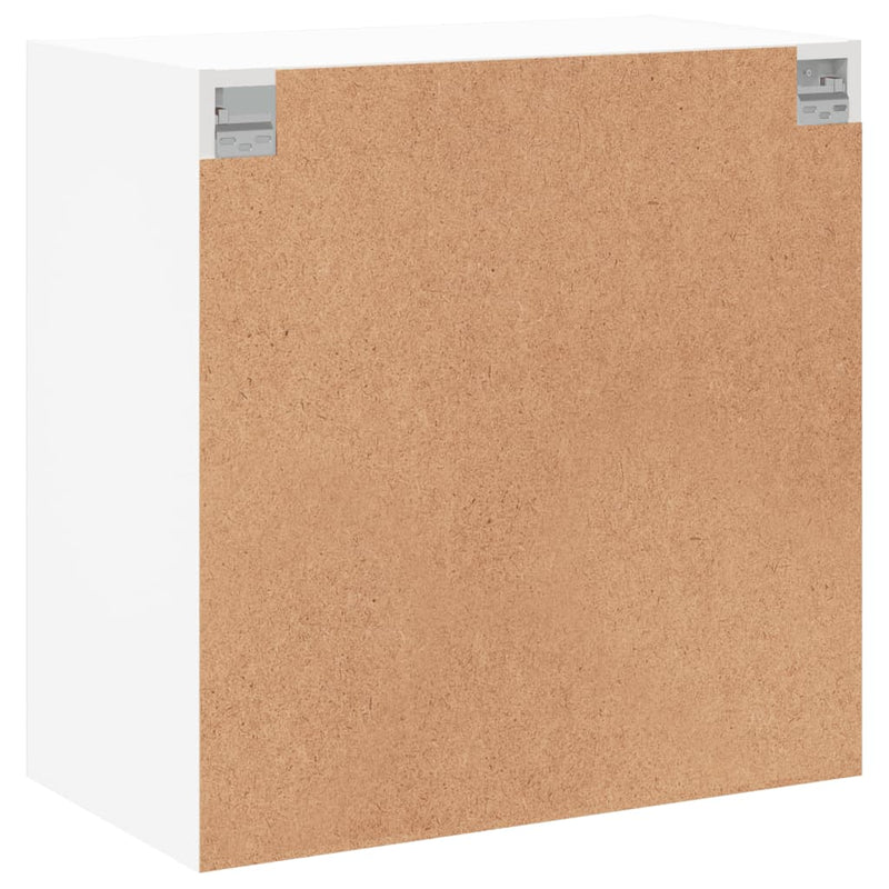 vidaXL fehér faliszekrény üvegajtókkal 68 x 37 x 68,5 cm