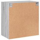 vidaXL szürke sonoma színű faliszekrény üvegajtókkal 68 x 37 x 68,5 cm