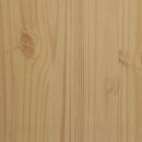 vidaXL FLORO viaszbarna tömör fenyőfa szekrény 77 x 53 x 171 cm