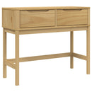 vidaXL FLORO viaszbarna tömör fenyőfa tálalóasztal 89,5 x 36,5 x 73 cm