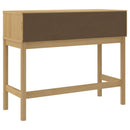 vidaXL FLORO viaszbarna tömör fenyőfa tálalóasztal 89,5 x 36,5 x 73 cm