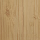 vidaXL FLORO viaszbarna tömör fenyőfa tálalóasztal 89,5 x 36,5 x 73 cm