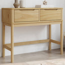 vidaXL FLORO viaszbarna tömör fenyőfa tálalóasztal 89,5 x 36,5 x 73 cm