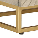 vidaXL tömör mangófa és vas éjjeliszekrény 40 x 30 x 50 cm