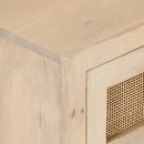 vidaXL tömör mangófa és vas éjjeliszekrény 40 x 30 x 50 cm