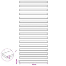 vidaXL Ágy lécek 32 db Természetes 90 x 6 x 1,3 cm Tömör fenyő